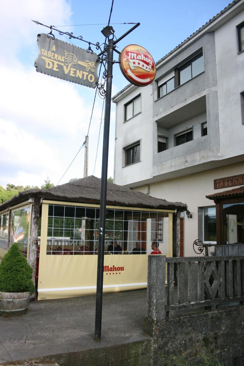 A Taberna De Vento Hotell Lalín Eksteriør bilde